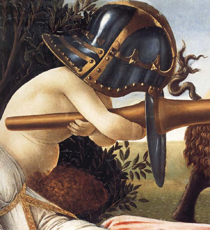 Sandro Botticelli Detail of Venus and Mars Spain oil painting art